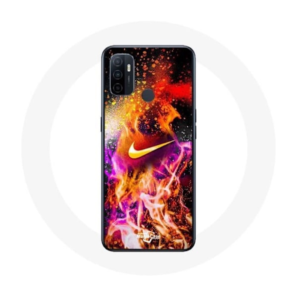Coque - Nike - Oppo A53 - Flexibel - Flerfärgad - Skydd och dekoration Flerfärgad