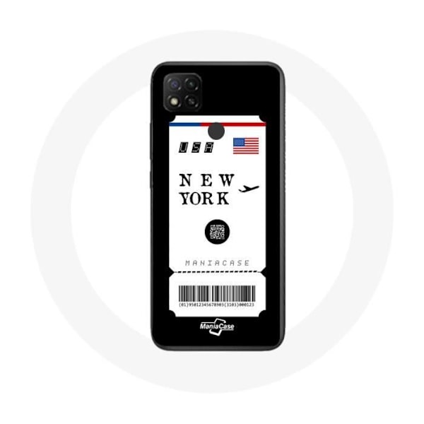Coque Xiaomi Redmi 9C Flygbiljett New York