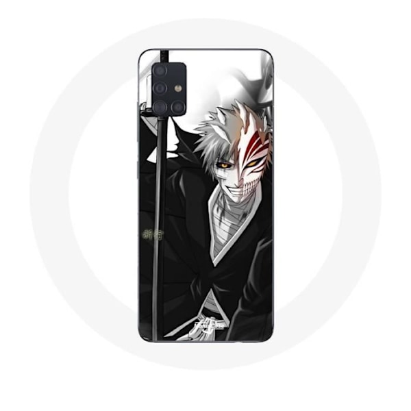 Coque - Maniacase - Samsung Galaxy A51 5G - Svart - Mjuk - Mönster Bleach Ichigo Kurosaki svart