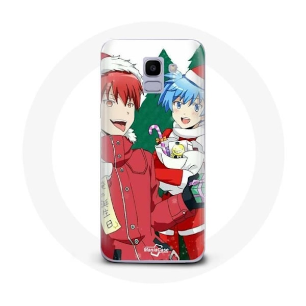 Coque för Samsung Galaxy A8 2018 Karma och Nagisa Assassination Classroom Anime juldagen