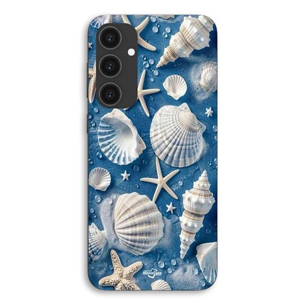 Samsung Galaxy S24 Plus -kuori, meritähtiä, valtameri, Maniacase Svart