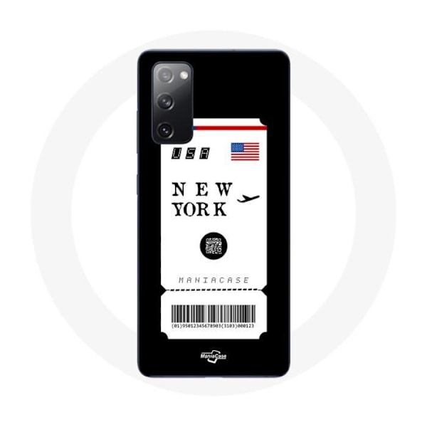 Coque för Samsung Galaxy S20 FE Flygbiljett New York