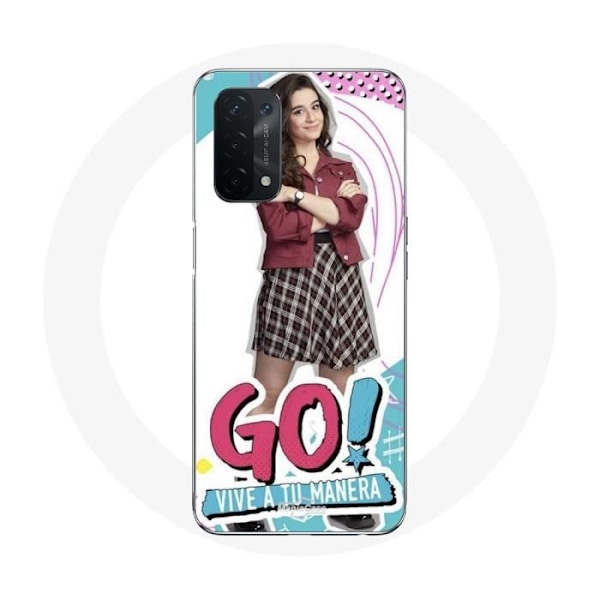 Coque för Oppo A74 5G Följ Dina Drömmar Zoe Caletián Go! lev på ditt sätt