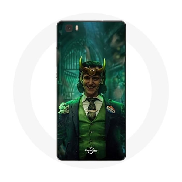 Coque för Huawei P8 Lite Loki Thor Ragnarok med hörlurar, visar karaktär från serie säsong 1