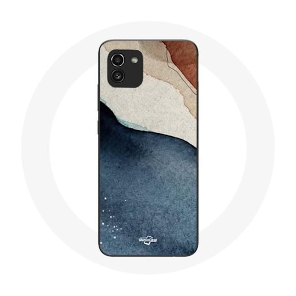 Coque för Samsung Galaxy A03 med abstrakt textur bakgrund