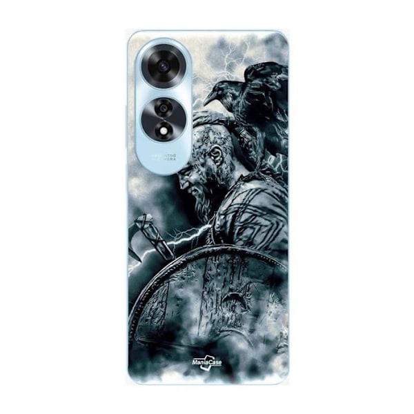 Coque för Oppo A60 vikings ragnar lothbrok sköld fågel Maniacase