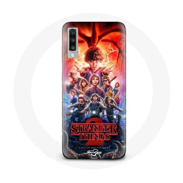 Mobilskal för Samsung Galaxy A50 Stranger Things Affisch Säsong 2