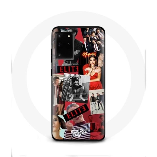 Coque - Samsung - Galaxy S11 Plus - Mjuk - Vit - Karaktärsaffisch
