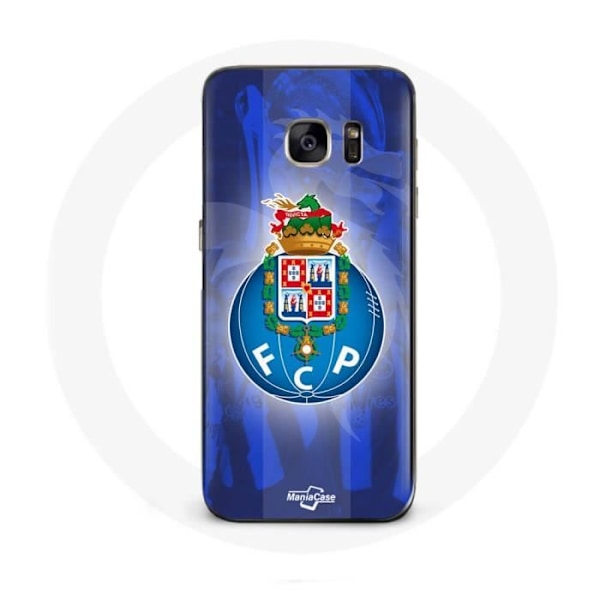 Coque - Maniacase - Samsung Galaxy S7 - Mjuk - Svart - Mönster Porto svart
