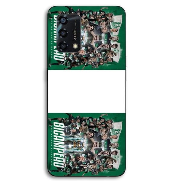 Coque til Oppo A95 SCP Sporting Bicampeão Maniacase Svart