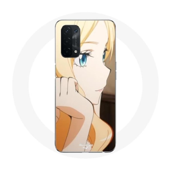 Coque Maniacase för Oppo A74 5G Anime Irina Jelavic Assassination Classroom affisch svart