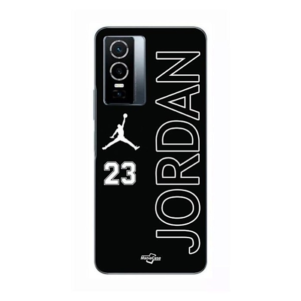 Coque för Vivo Y76 5G jordan 23 Logo Maniacase SVART
