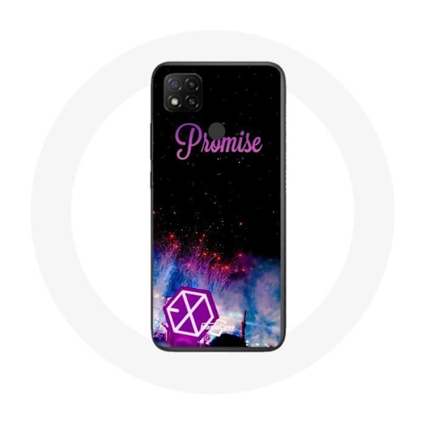 Coque för Xiaomi Redmi 9C Exo Grupp K-pop Logotyp Låt Promise