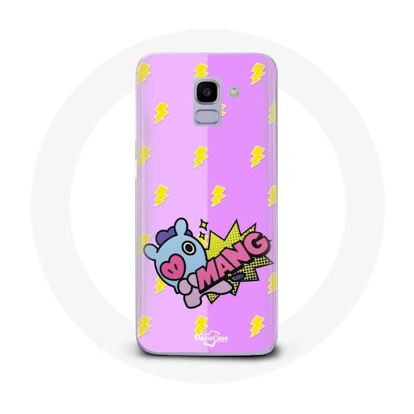 Coque för Samsung Galaxy J6 2018 BTS Bangtan Sonyeondan BT21 MANG J-Hope