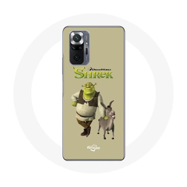 Coque för Xiaomi Redmi Note 10 Pro Shrek och åsnan Film
