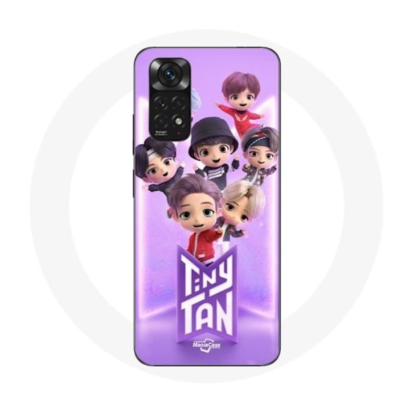 Coque för Xiaomi Redmi Note 11 4G BTS TinyTAN Animation Affiche RM Jin Suga J-Hope Jimin Jungkook Och V