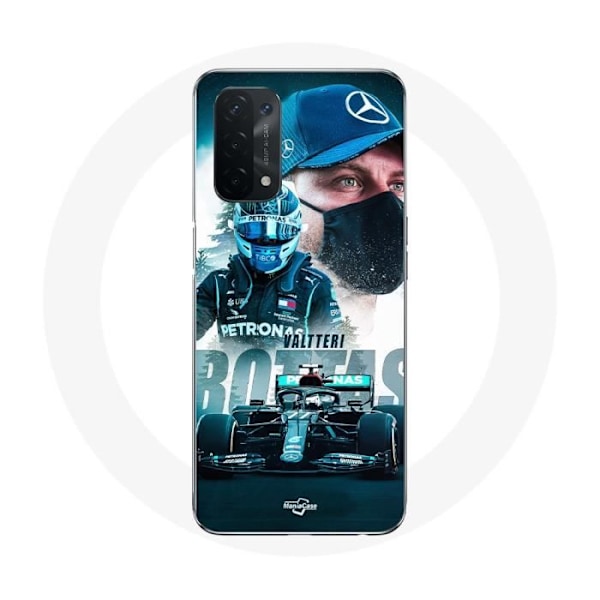 Coque för Oppo A74 Formule 1 Valtteri Bottas finsk racerförare