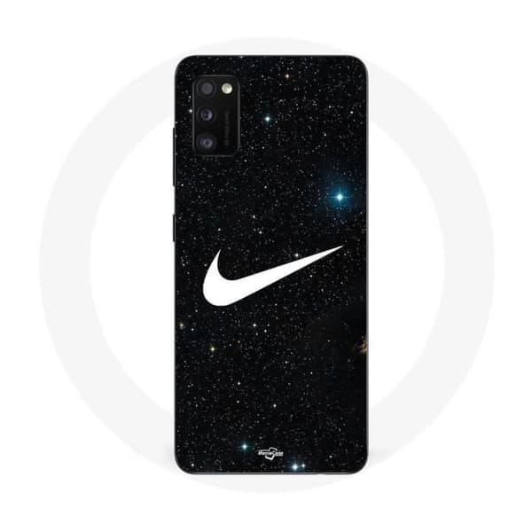 Coque - Maniacase - Galaxy A41 - Sort - Stjernegalakse - Blød