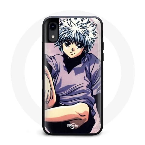 Coque för Iphone XR Killua Zoldyck Hunter x Hunter flash Anime