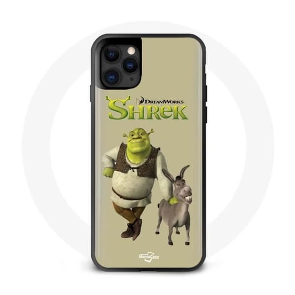 iPhone 11 Cover - Shrek - Sort - Plastik - Harpiks - Unisex