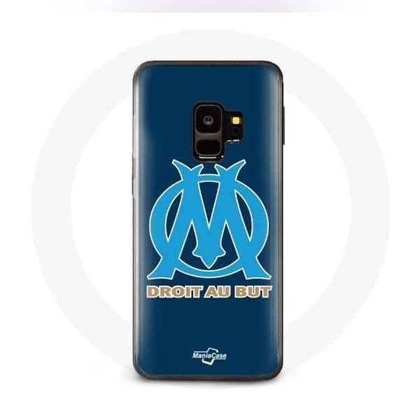 Coque Samsung Galaxy S9 Olympique de Marseille OM-logotyp blå