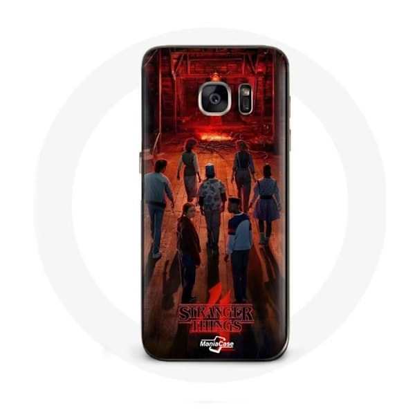 Skydd för Samsung Galaxy S6 Stranger Things Affisch Utrustning Fan Art Säsong 4