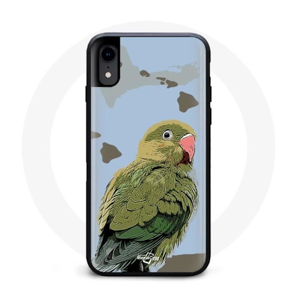 Coque Iphone XR Papegoja Grön