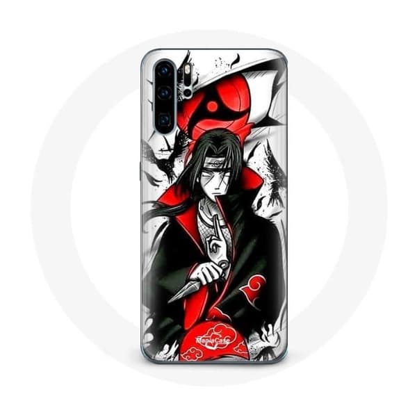 Coque Huawei P30 Pro Itachi Uchiwa Naruto Anime Teaser