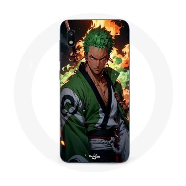 Coque Samsung Galaxy A10 One Piece Zoro manga anime 3D konst