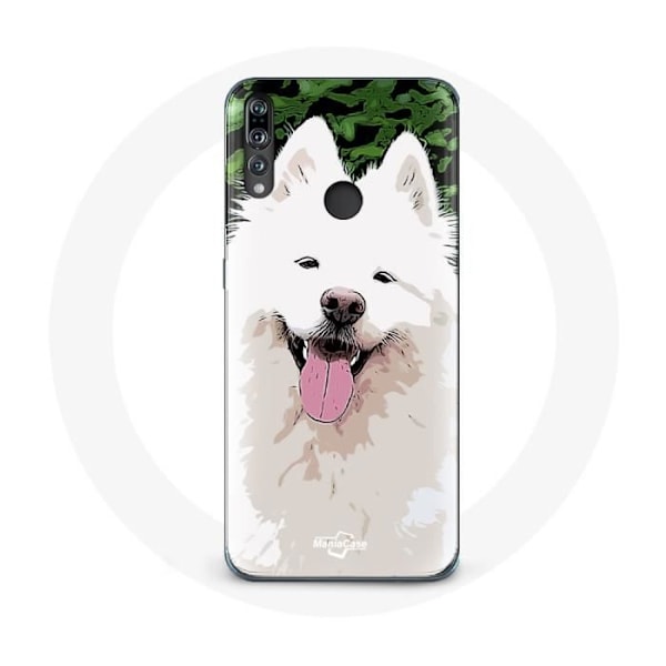 Coque - Huawei - P30 Lite - Mjuk - Vit - Samojedhund Vit