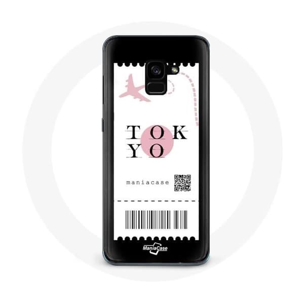 Cover til Samsung Galaxy A8 Plus Flybillet Tokyo Japan