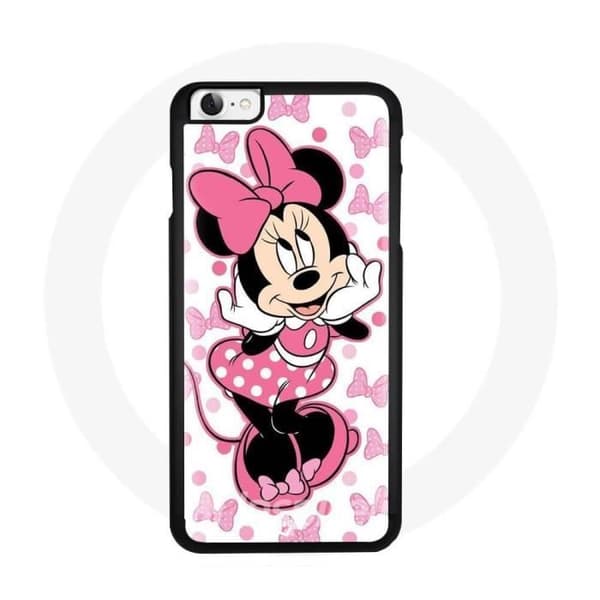 Coque - Maniacase - Iphone SE - Pehmeä - Minnie Mouse - Musta