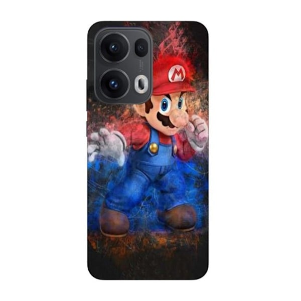 Coque Maniacase För Oppo Reno 13 Pro 5G Super Mario Bros Spel Svart