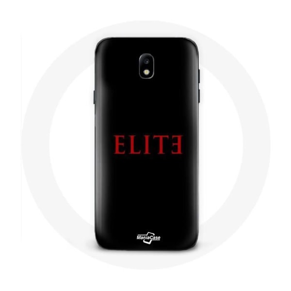 Coque - Samsung - Galaxy J5 2017 Elite - Sammansatt - Röd Logotyp - Svart Skydd röd svart
