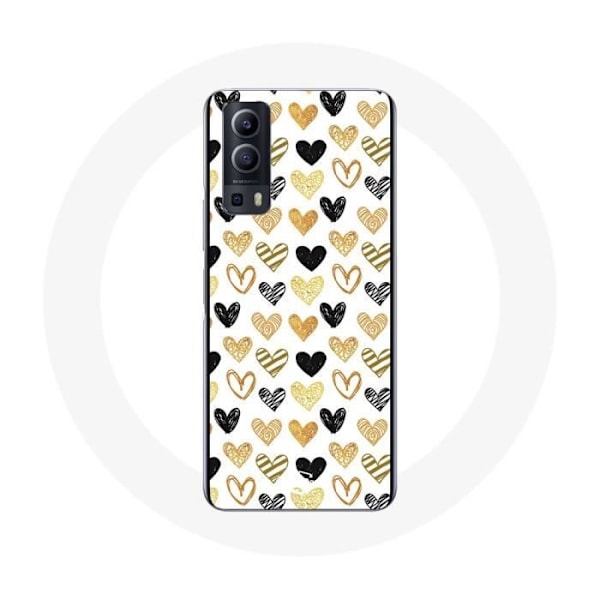 Coque Vivo Y72 Hjärta Bakgrund