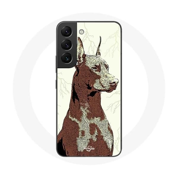 Cover til Samsung Galaxy S21 FE Doberman Race af hunde