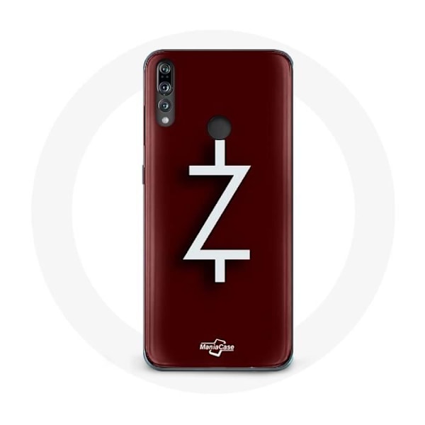 Coque för Huawei P30 Lite Ozark Säsong 4 Logotyp Z Vit Bakgrund Röd