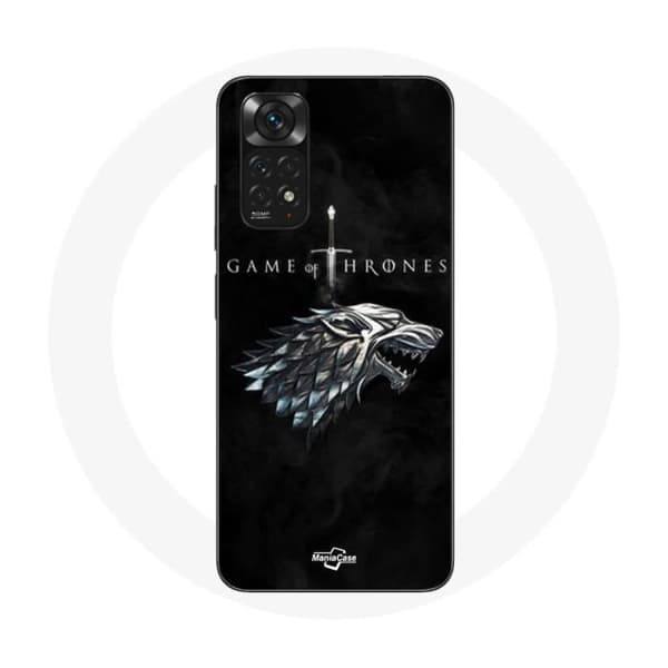 Cover til Xiaomi Redmi Note 11 4G Game of Thrones Sæson 8 Jerntronen Stark-husets logo