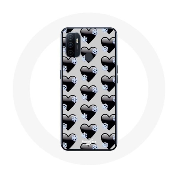 Coque Oppo A53 Svarta Hjärta
