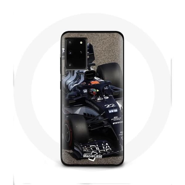 Coque - Formel 1 - Samsung Galaxy S11 Plus - Yuki Tsunoda - Blød - Blå Blå