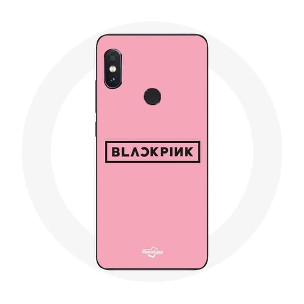 Xiaomi Redmi Note 5 AI Dual Camera - Blackpink K-pop - Logo - Vaaleanpunainen Tausta