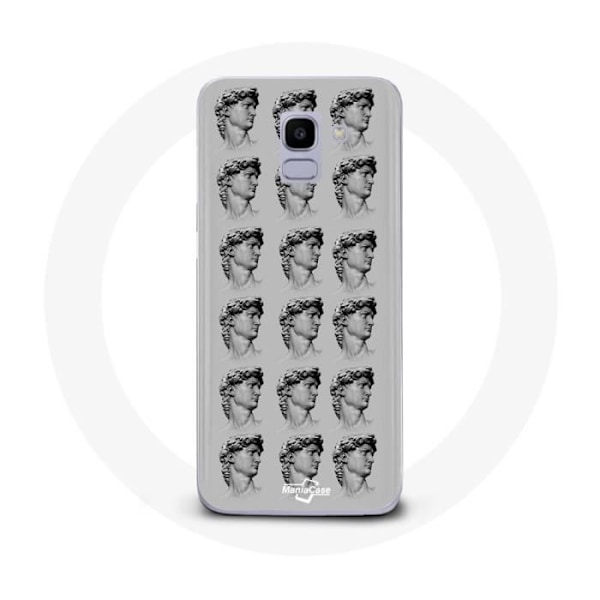Coque för Samsung Galaxy A6 2018 Staty bakgrund grå