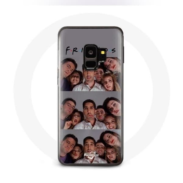 Coque - Vänner - Samsung Galaxy S9 Plus - Mjuk - Grå - Skydd