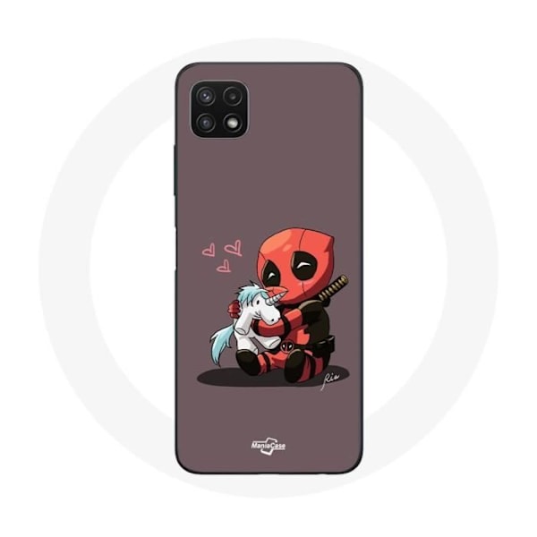 Coque för Samsung Galaxy A22 5G DeadPool unicorn licorne