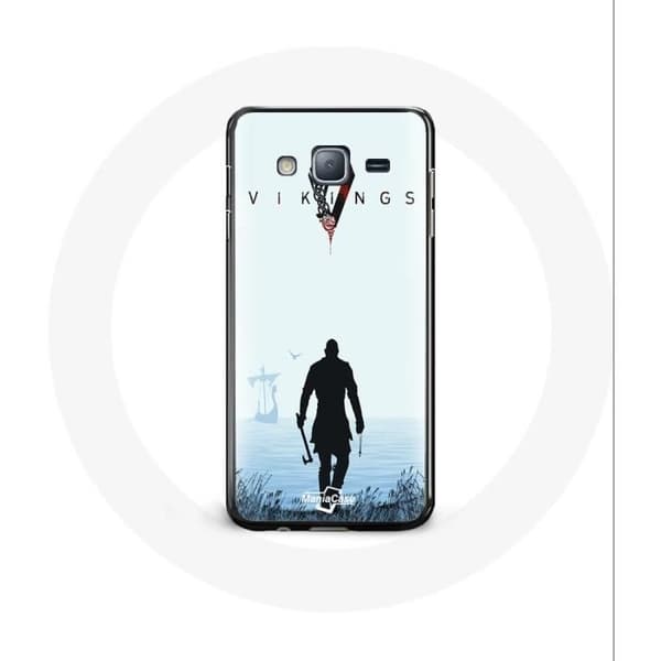 Coque - MANIACASE - Samsung Galaxy J3 2016 - Blød - Vikinger - Ragnar Lothbrok