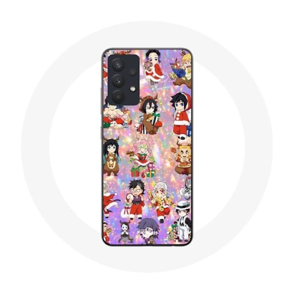 Coque för Samsung Galaxy A13 5G Demon Slayer God Jul visar julklappen