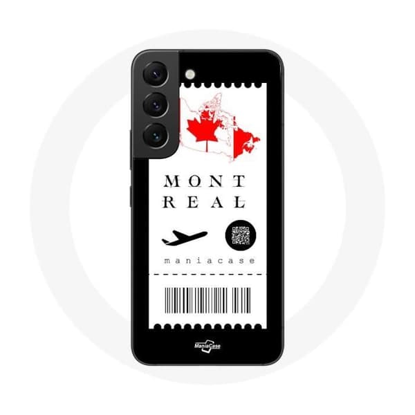 Cover til Samsung Galaxy S22 Flybillet Montreal Canada