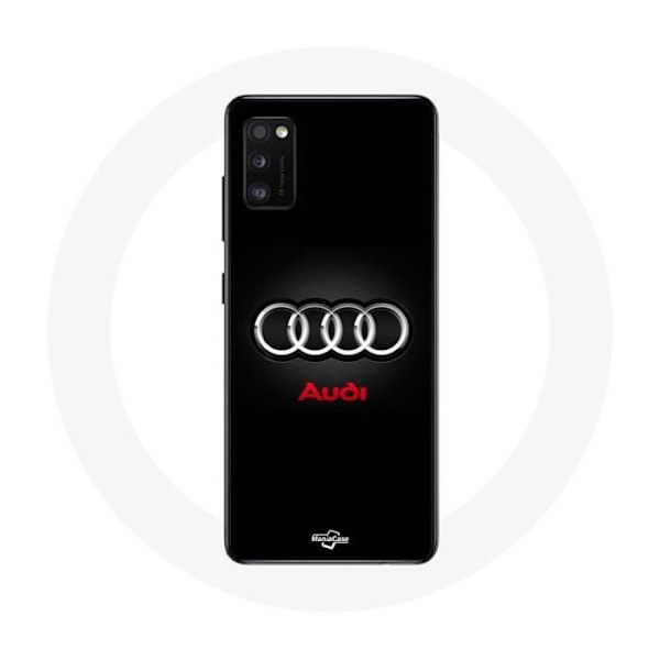 Coque för Samsung Galaxy S20 plus Audi-logotyp Metall svart bakgrund