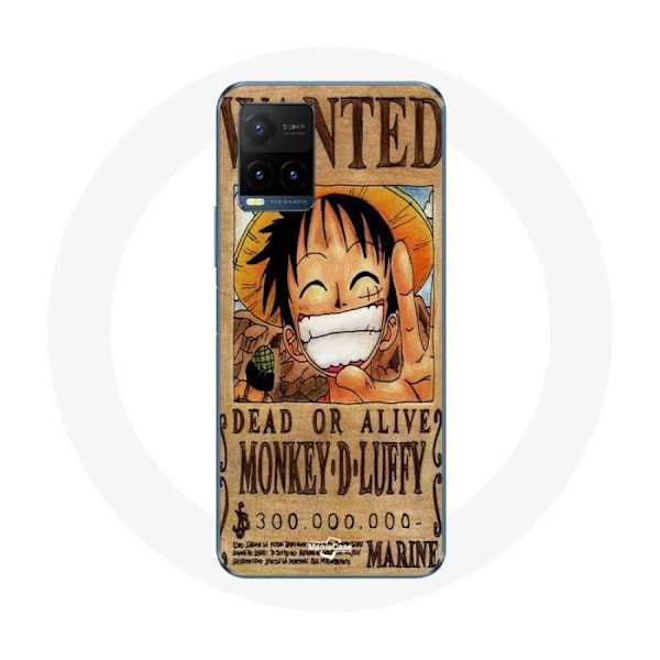 Coque för Vivo Y21s 2021 / Y21 2021 One Piece Manga Luffy sökdisplay