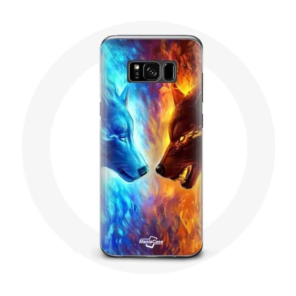 Cover til Samsung Galaxy S8 Is- og ildulv